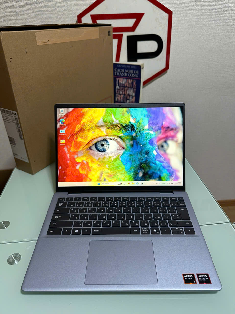 Dell Inspiron 14 5445 (2024) / AMD Ryzen 7 8840U (up to 5.1Ghz | 8 nhân 16 luồng) / RAM 16GB / SSD 1TB / 14 inch FHD+ IPS(1920x1200)