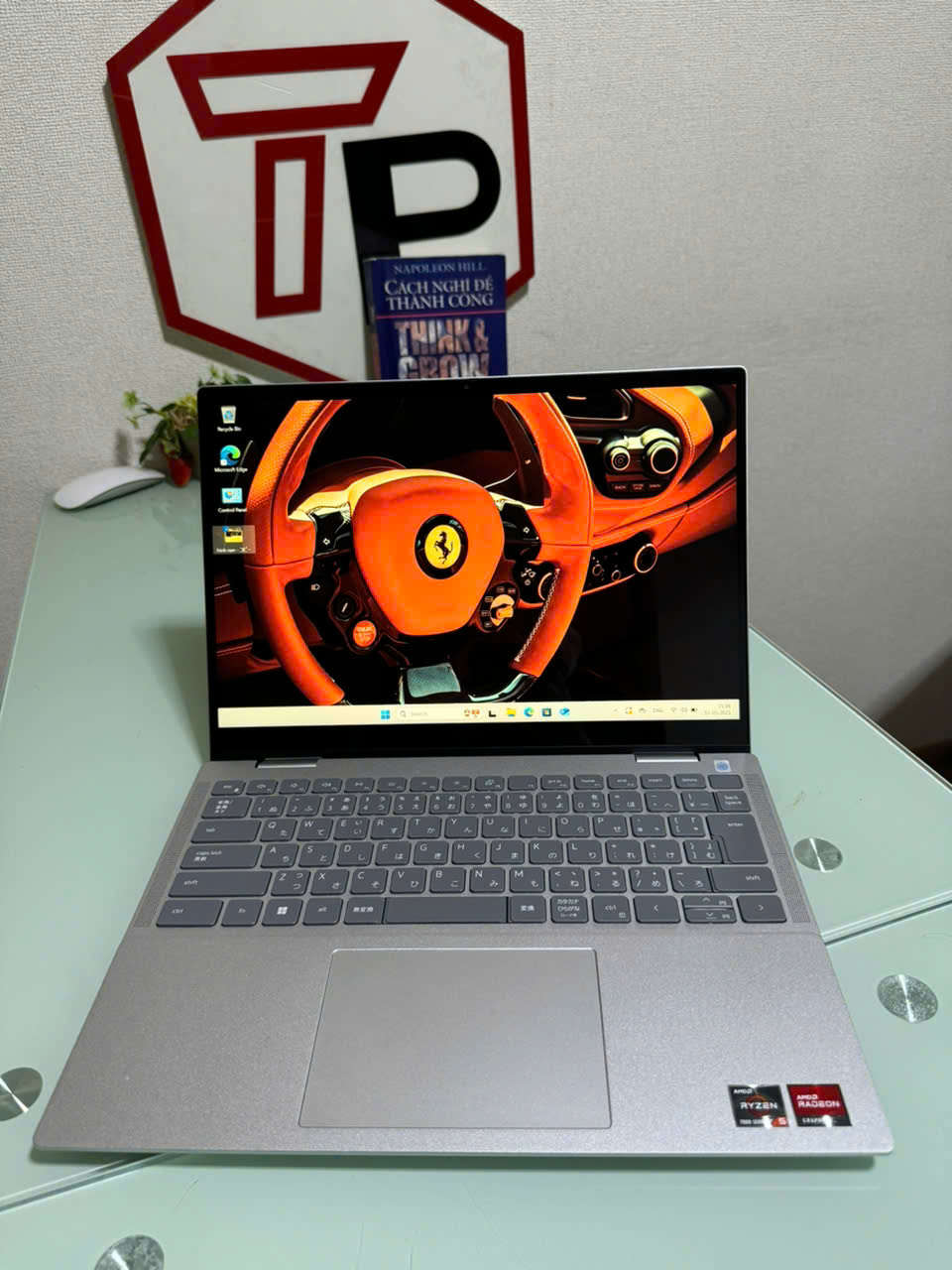 Dell Inspiron 7435 2in1 (2023) / AMD Ryzen 5 7530U (up to 4.5Ghz | 6 nhân 12 luồng) / RAM 8GB / SSD 512GB / 14 inch FHD IPS cảm ứng gập 360 độ (1920x1200)