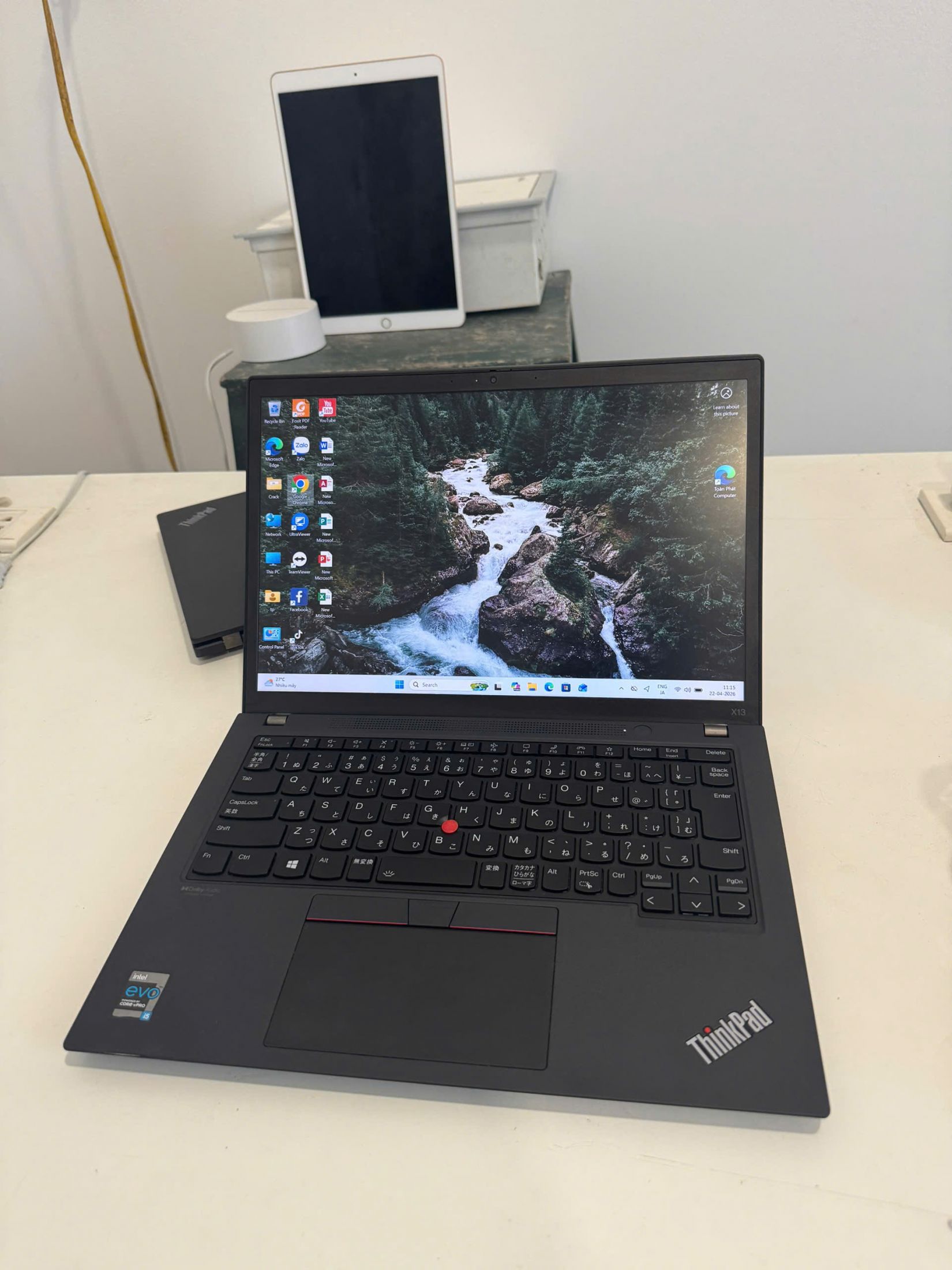 Lenovo X13 Gen 2 / i5-1145G7 (up to 4.40Ghz | 4 nhân 8 luồng) / RAM 16GB / SSD 256GB / 13.3 inch FHD+ IPS (1920x1200)