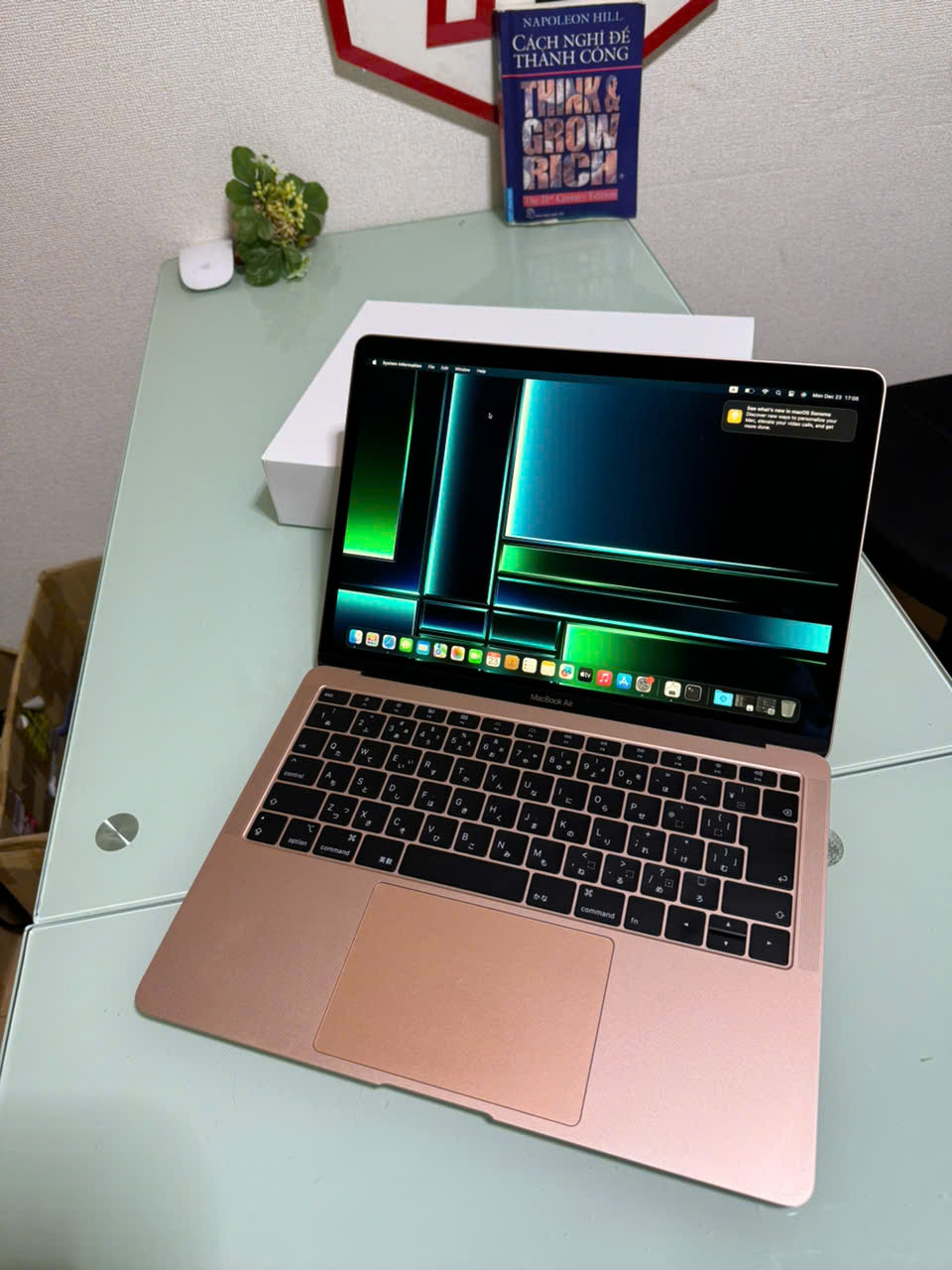 Macbook Air 2018 Gold Fullbox / Core i5 / RAM 8GB / SSD 256GB / 13.3 inch 2k (2560x1600)