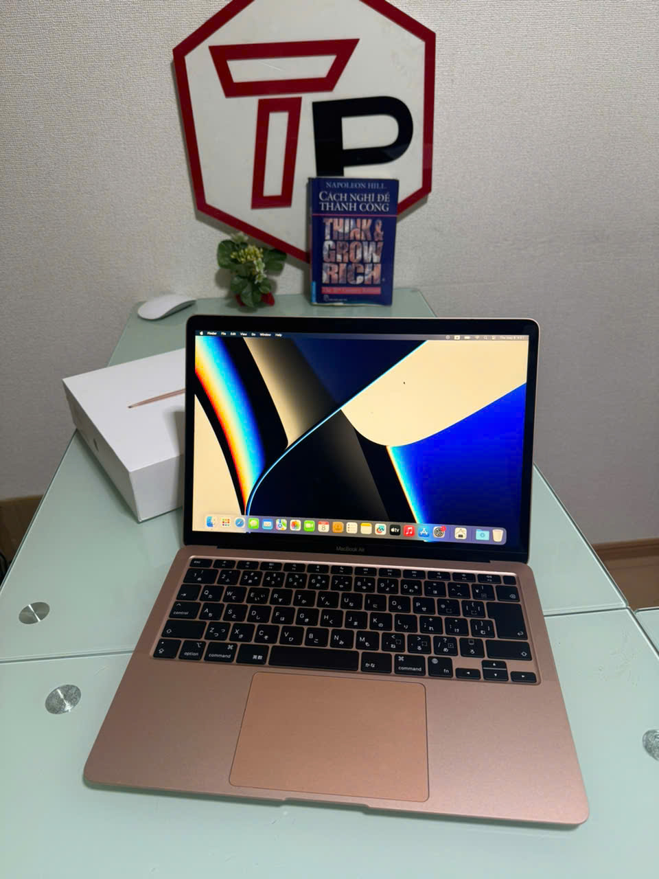 Macbook Air 2020 Gold Fullbox (Pin 100%) / Apple M1 / RAM 8GB / SSD 256GB / 13.3 inch 2k (2560x1600)