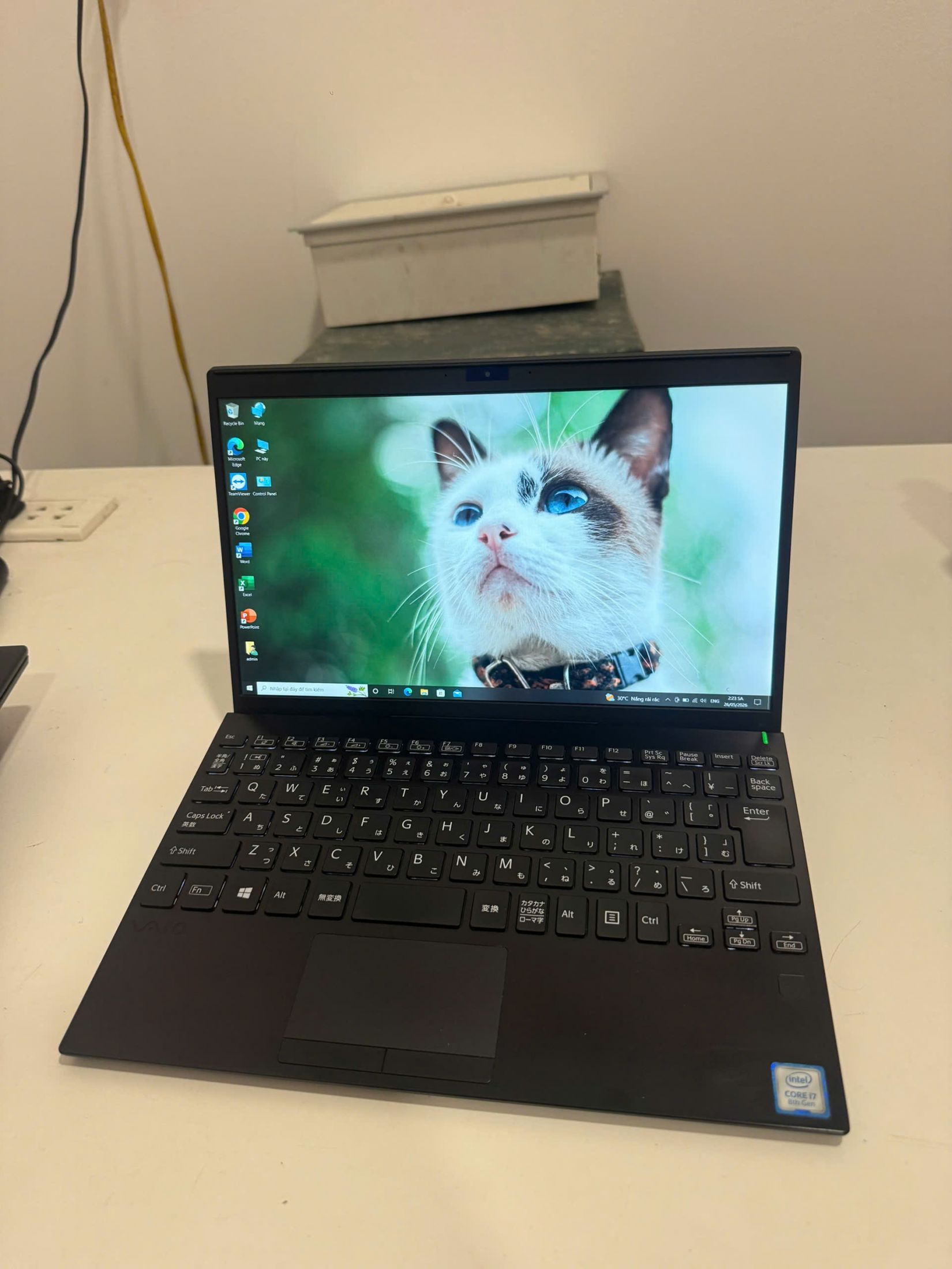 SONY Vaio VJPJ11C11N / i7-8565U (up to 4.60Ghz | 4 nhân 8 luồng) / RAM 8GB / SSD 256GB / 13.3 inch FHD IPS (1920x1080)